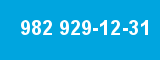 982 929-12-31 982 929-12-31